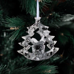 Christmas tree toy with rock crystal "Christmas Tree" collection "Stories"